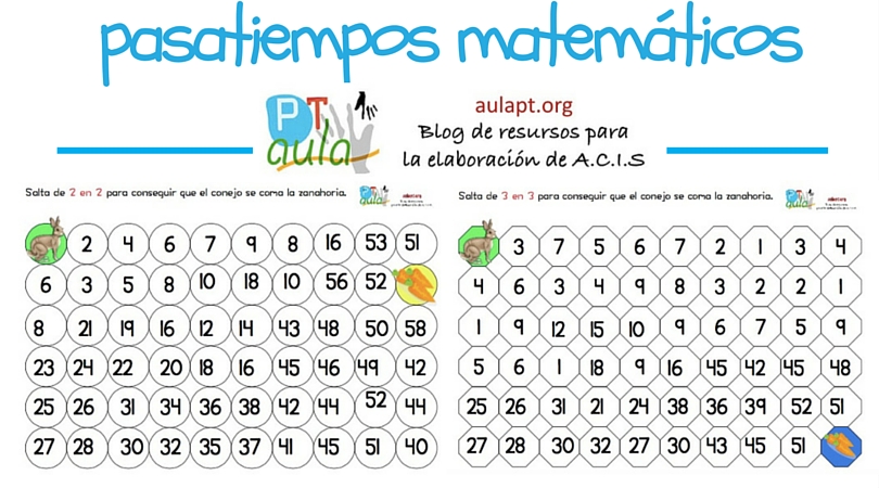 Pasatiempos matemáticos