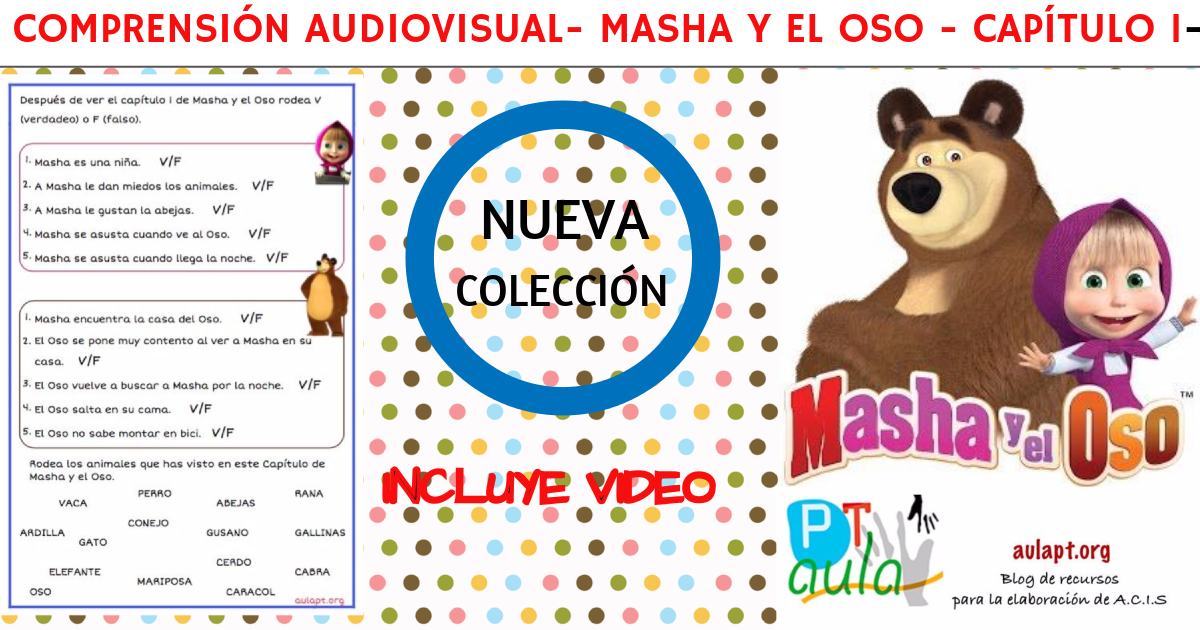 Masha Y El Oso En Ingles