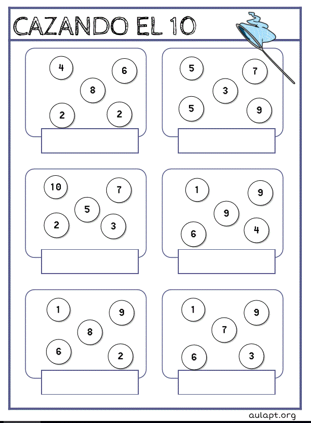 caja 5 números