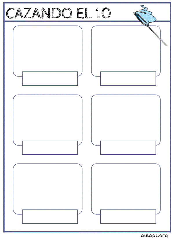 plantilla caza del 10