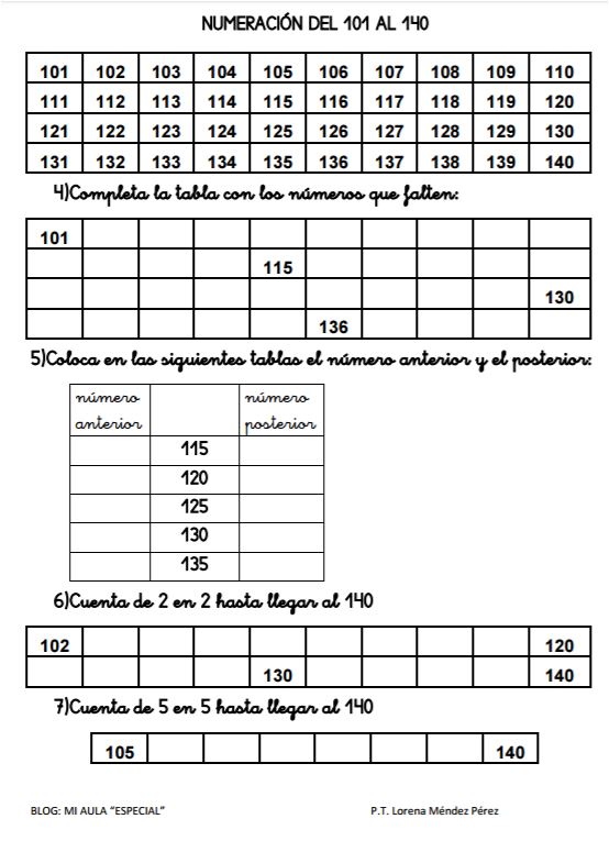 Cuaderno De Actividades De Numeracion 100 200 Aula Pt