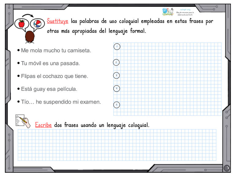 lenguaje coloquial1 - Aula PT