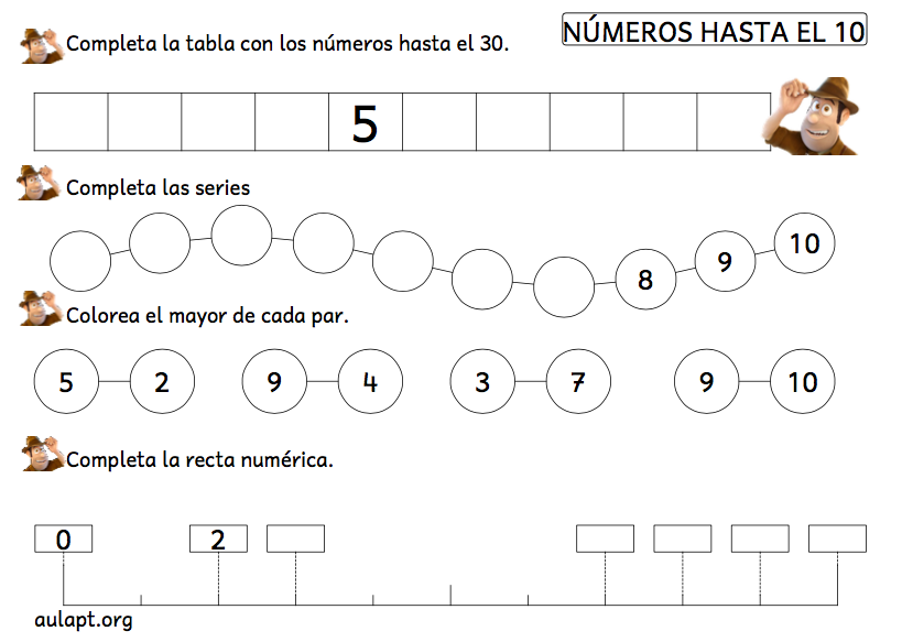 Cuaderno De Tadeo Jones 2 Para Reforzar La Numeracion Hasta El 100