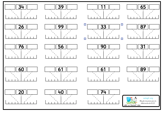 Resultado de imagen de anterior y posterior numeros